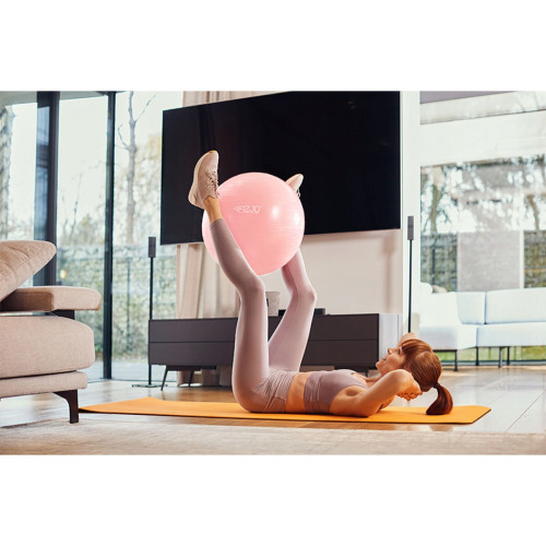 Фитбол  4FIZJO 55cm Anti-Burst 4FJ0398 Pink - фото №2